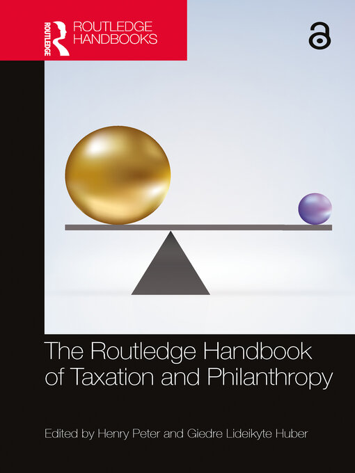 Title details for The Routledge Handbook of Taxation and Philanthropy by Henry Peter - Available